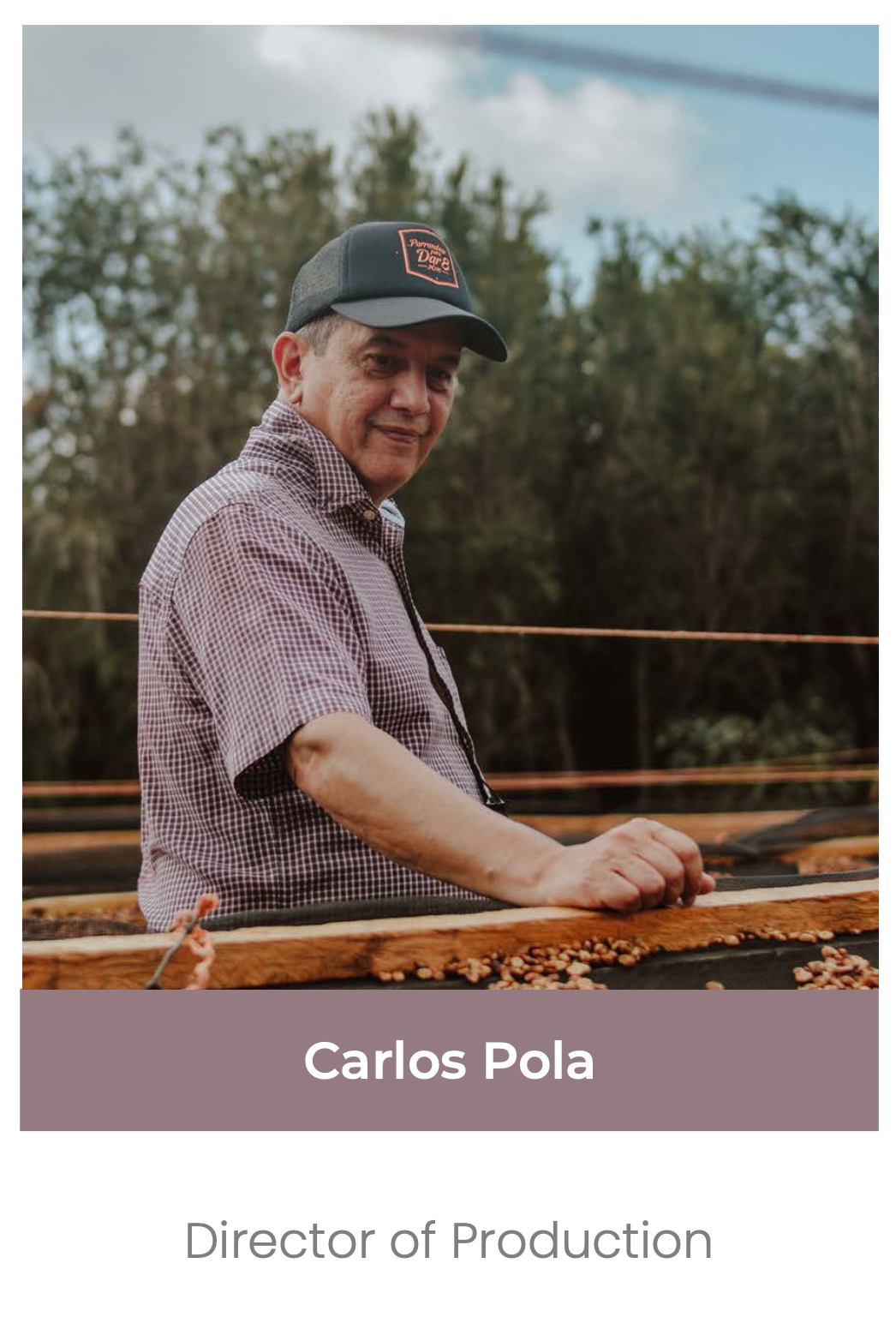 El Salvador Finca Las Brisas - Carlos Pola